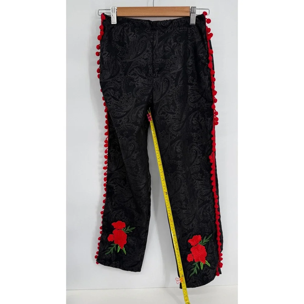 HalloweenCostumes.com Kids Mariachi Day of the Dead Costume Black Red Sz L NEW